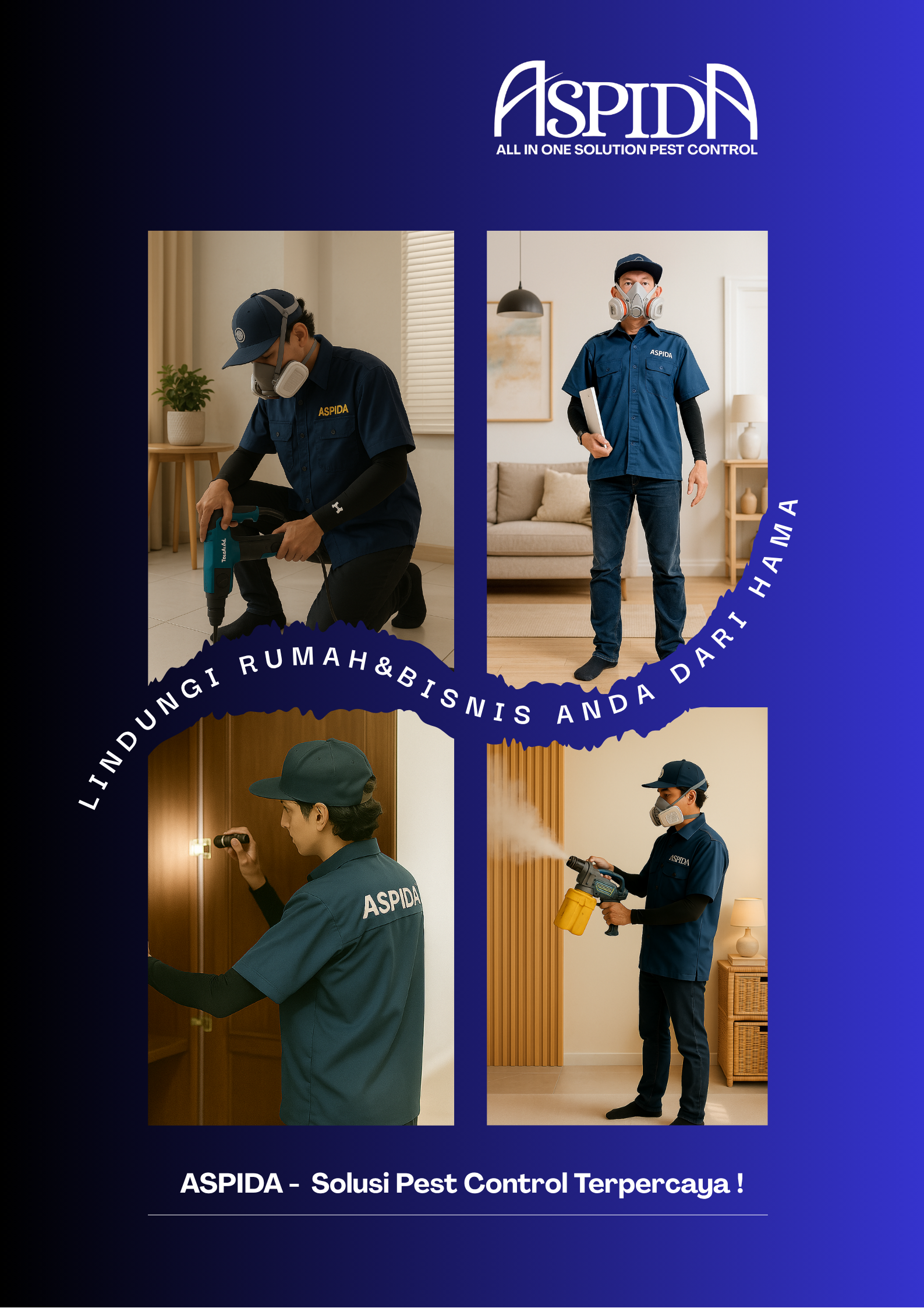 Teknisi ASPIDA siap membantu